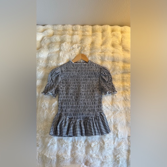 Reformation Aggie Top In Remy Check, brand new without tags, never worn,no flaws - Picture 8 of 15